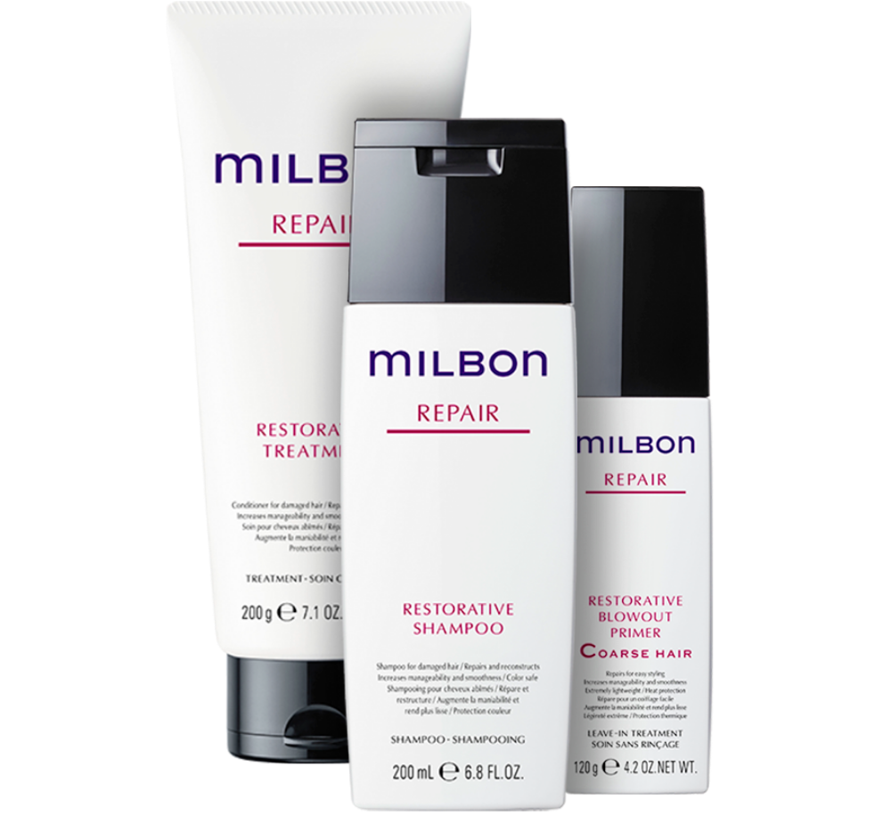 Milbon Smooth Smoothing Treatment Coarse Hair 7.1 oz Conditioner – Shampoo  Zone